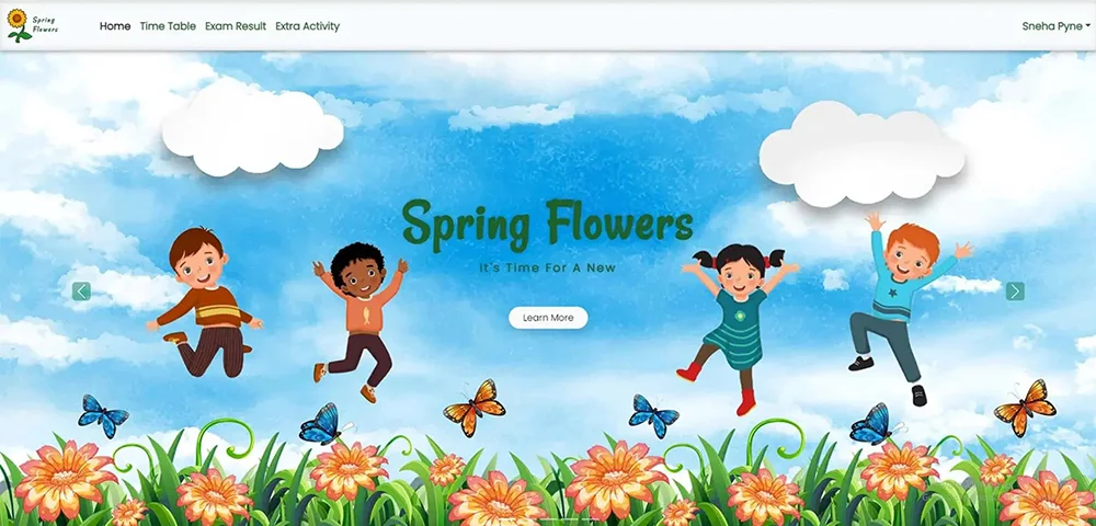 School Management Website